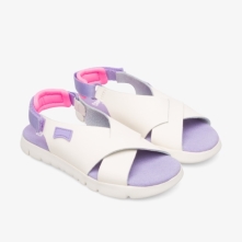 Camper Beige / Purple Sandals Kids - Oruga Online Ireland | UAYDO3098